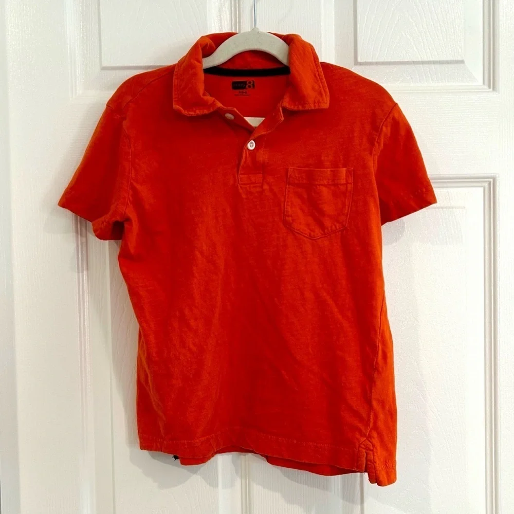 Boys Short Sleeve Polo T Shirt Small 5-7 Bundle Cherokee Wonder Nation Crazy 8